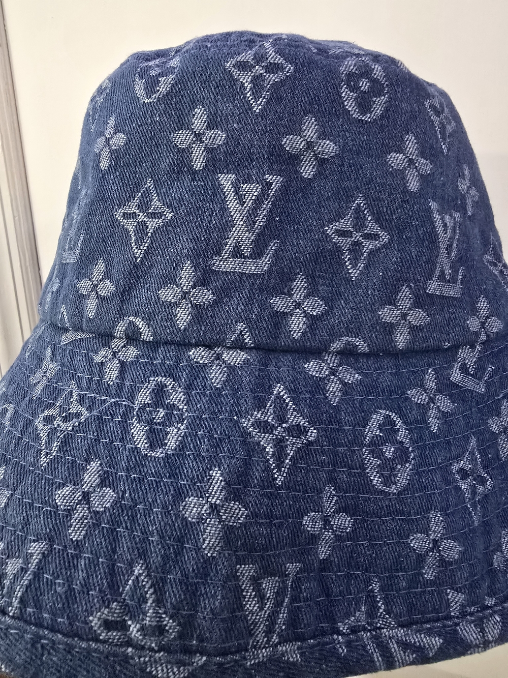 Louis Vuitton Blue Monogram Denim Bucket Hat
